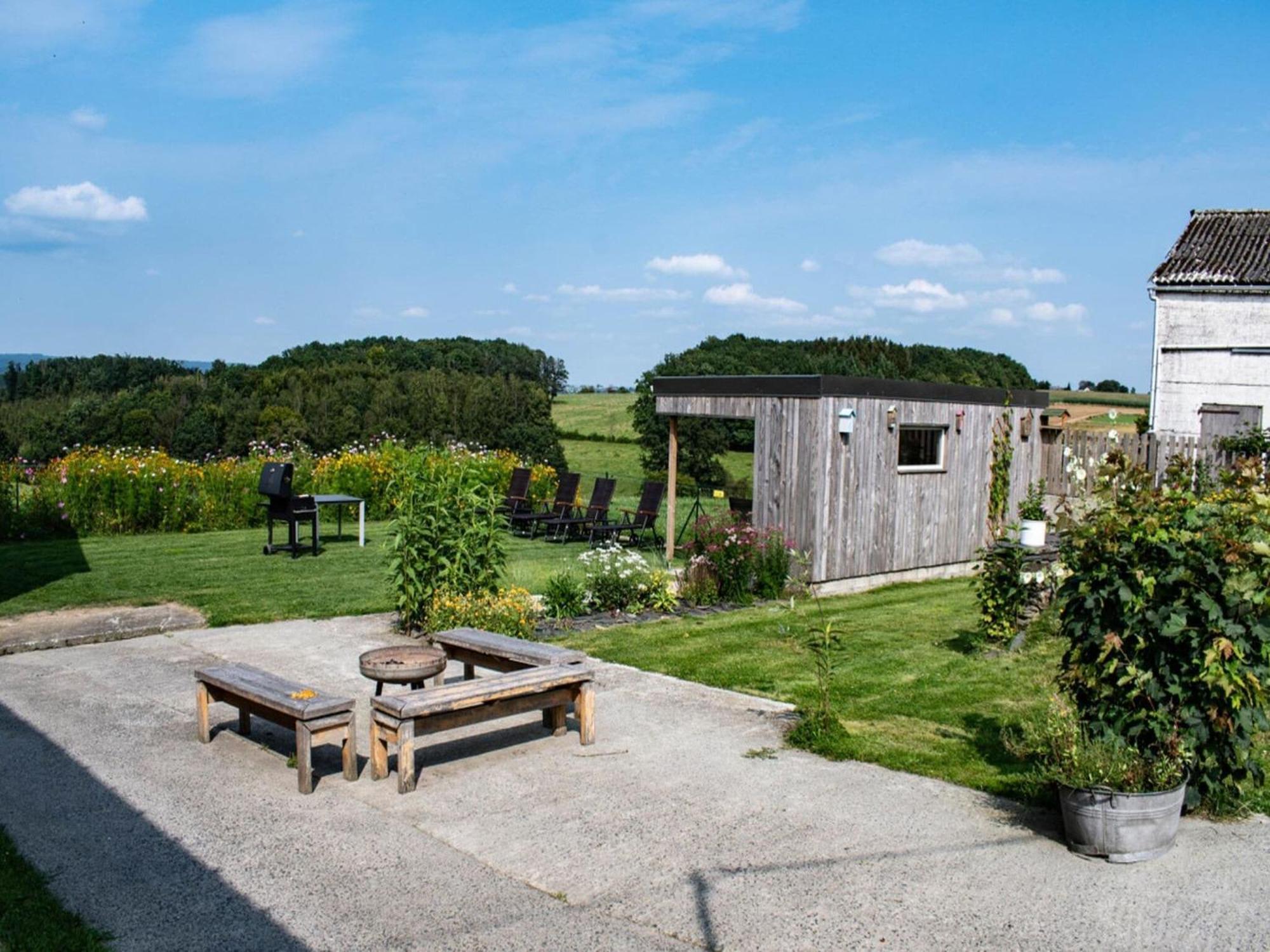 Pretty Farmhouse In Houffalize With Courtyard Exteriér fotografie